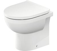 Duravit No.1 WC au sol, rimless, 370x480mm, sortie horizontale, 2184090000, Couleur: Blanc