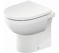 Duravit WC au sol No.1 sans rebord 37x48 cm sortie horizontale Blanc 2184090000