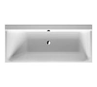 Duravit P3 Comforts bain 700375000000000 170 x 75 cm, blanc , coin gauche