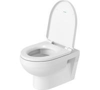 Duravit Pack WC suspendu DuraStyle N°1 - cuvette Rimless + abattant frein de chute - Blanc