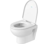 Duravit Pack WC suspendu DuraStyle N°1 - cuvette Rimless Compact + abattant frein de chute - Blanc