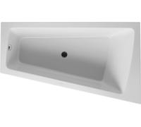 Duravit Paiova baignoire encastrée, angle à droite, habillage acrylique moulé, 1700x1000mm, blanc, 700265000000000