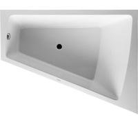 Duravit Paiova baignoire encastrée, angle à droite, habillage acrylique moulé, 1800x1400mm, blanc, 700269000000000
