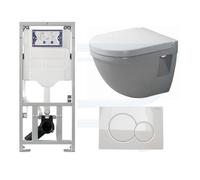 Duravit Philippe Starck 3 réservoir encastré compact set blanc 0314994/0314161/0701131/0700518/