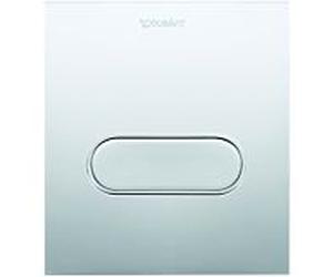 Duravit Plaque de déclenchement DuraSystem WD5004021000 13 x 15 cm, plastique, chromé haute brillance, pour Urinal