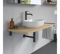 Duravit Plinero Plan de toilette avec vasque Luv, 0379500000+PL8203030300000+2#BN000002,