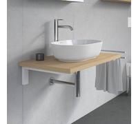 Duravit Plinero Plan de toilette avec vasque Luv, 0379502600+PL8202030300000+2#BN000001,