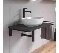 Duravit Plinero Plan de toilette avec vasque Luv, 0379502600+PL8202049490000+2#BN000002,