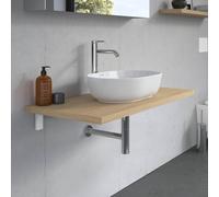 Duravit Plinero Plan de toilette avec vasque Luv, 0379502600+PL8203030300000+2#BN000001,