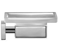 Duravit Porte-savon Verre – Chrome – 11,5 cm x 12 cm
