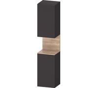 Duravit Qatego armoire 40x36x176 cm latérale suspendue graphite QA1346L55800000