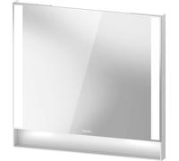 Duravit Qatego miroir 80x75 cm rectangulaire avec éclairage blanc QA7082018180000