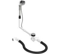 Duravit Quadroval set de vidage et de trop-plein avec bec de baignoire 792205, chrome, 792205000001000