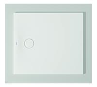 Duravit Receveur de douche rectangulaire Tempano 720192000000001 90 x 80 x 4 cm, au ras du sol, antidérapant, blanc