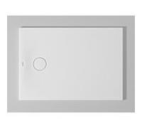 Duravit Receveur de douche rectangulaire Tempano 720193000000000 100 x 70 x 4 cm, au ras du sol, blanc