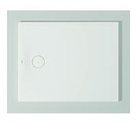Duravit Receveur de douche rectangulaire Tempano 720194000000001 100 x 80 x 4 cm, au ras du sol, antidérapant, blanc