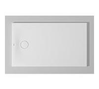 Duravit Receveur de douche rectangulaire Tempano 720196000000001 120 x 70 x 4,5 cm, au ras du sol, antidérapant, blanc
