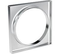 Duravit rosace match0 T537950 15 mm, carrée, pour Bluebox