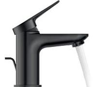 Duravit S Wave mitigeur lavabo WA1010001046 projection 95mm, avec tirant garniture de vidange , noir mat