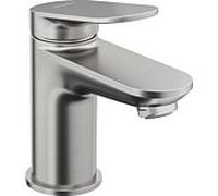 Duravit S Wave mitigeur lavabo WA1010002070 projection 95mm, sans tirant- garniture de vidange , acier inoxydable brossé