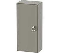 Duravit semi-haute tulipe blanche WT1323L9292 40 x 24 cm, 2000 pierre, satiné soie, porte match1 à gauche avec poignée, 2 étagères en verre
