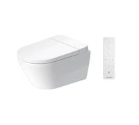 Duravit SensoWash D-Neo - Bidet électronique avec céramique, suspendu, HygieneGlaze, Rimless, SoftClose, blanc 654000012004300