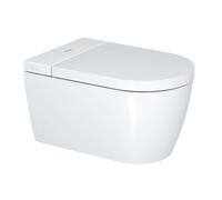 Duravit SensoWash Starck - Abattant électronique de bidet f Plus Compact avec la céramique, Rimless, HygieneGlaze, Softclose, blanc 650000012004320