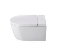 Duravit Toilette lavante suspendue SensoWash Starck F Pro blanc sans collerette HygieneGlaze