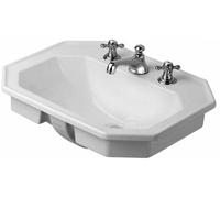 Duravit Seria 1930 lavabo 58x47 cm encastrée blanc brillant 0476580000
