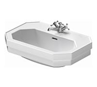 Duravit série 1930 lavabo 04386000001 avec trop-plein, trou pour robinetterie 2000 , blanc , Wondergliss