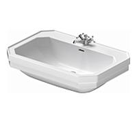 Duravit série 1930 lavabo 04388000001 avec trop-plein, trou pour robinetterie 2000 , blanc WonderGliss