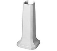Duravit série 1930 piédestal 08579100001 blanc, wondergliss, pour lavabo