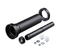 Duravit Set de raccordement mural pour wc, rallongé, 365 mm, pour DuraSystem Bâti-support, WD6010000000,