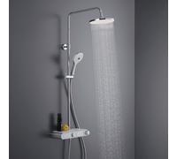 Duravit Shower Systems Colonne de douche en applique avec mitigeur thermostatique, TH4382008005,