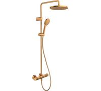 Duravit Shower Systems système de douche 1000, Minusflow, 2 consommateurs, TH4282008004, Couleur: bronze brossé