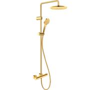 Duravit Shower Systems système de douche 1000, Minusflow, 2 consommateurs, TH4282008034, Couleur: Or poli