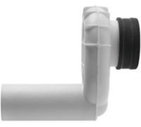 Duravit Siphon d'aspiration pour urinoir 0051120000 – horizontal encastré