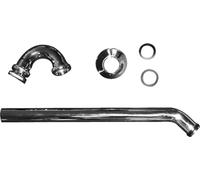 Duravit Siphon de bidet 1 1/4"uce avec tube de vidange prolongé, chromé, 0050270000