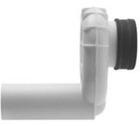 Duravit Siphon d'aspiration pour urinoir 0051120000 – horizontal encastré