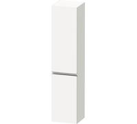 Duravit Sivida armoire haute, poignée profilée chromée, charnières à droite, 2 portes, 400x374x1440mm, SV1370R10180000, Couleur: Blanc Mat