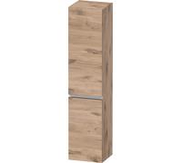 Duravit Sivida armoire haute, poignée profilée chromée, charnières à gauche, 2 portes, 400x374x1440mm, SV1370L10550000, Couleur: ChÃªne marbrÃ©