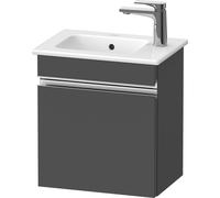 Duravit Sivida bâti-support pour lavabo, charnières à droite, poignée profilée chromée, 400x287x443mm, pour ME by Starck, SV4642R10490000