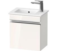 Duravit Sivida bâti-support pour lavabo, charnières à droite, poignée profilée chromée, 400x287x443mm, pour ME by Starck, SV4642R10220000