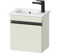 Duravit Sivida bâti-support pour lavabo, charnières à gauche, poignée encastrée noir diamant mat, 400x287x443mm, pour ME by Starck, SV4642LBDHH0000