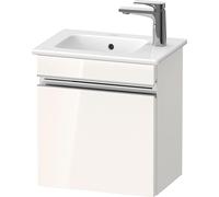 Duravit Sivida bâti-support pour lavabo, charnières à gauche, poignée profilée chromée, 400x287x443mm, pour ME by Starck, SV4642L10220000