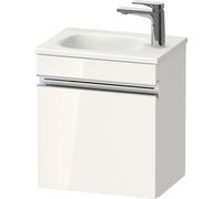 Duravit Sivida bâti-support pour lavabo, charnières à gauche, poignée profilée chromée, 400x295x440mm, pour Sivida, SV4649L10220000