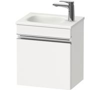 Duravit Sivida bâti-support pour lavabo, charnières à gauche, poignée profilée chromée, 400x295x440mm, pour Sivida, SV4649L10180000
