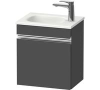 Duravit Sivida bâti-support pour lavabo, charnières à gauche, poignée profilée chromée, 400x295x440mm, pour Sivida, SV4649L10490000