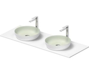 Duravit Sivida double lavabo Set rond in onsole 1350x500x123mm, 268016FG00