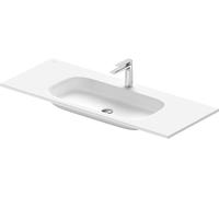 Duravit Duravit Meuble vasque DuroCast Plus Sivida 122x48,5 cm, avec trou de robinet, blanc satiné Quantité:1